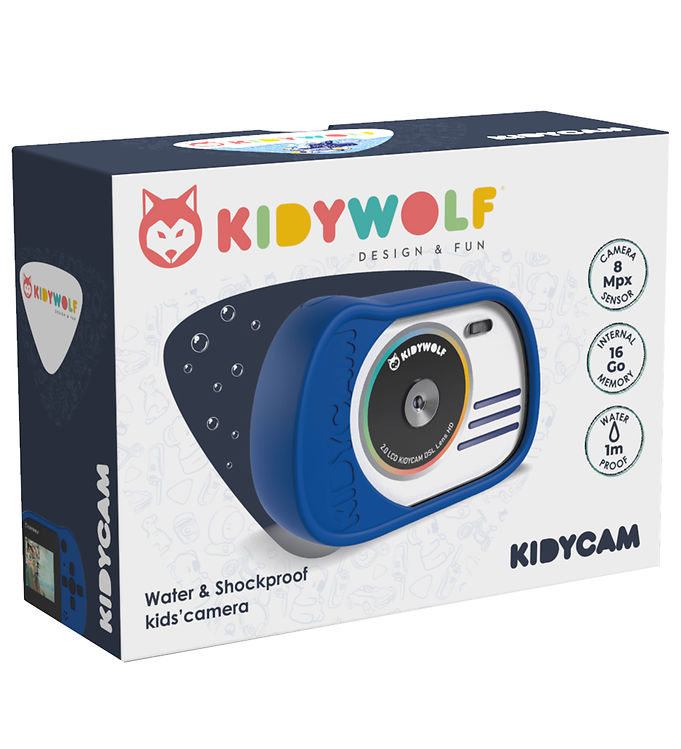 Kidycam appareil photo pour enfant bleu