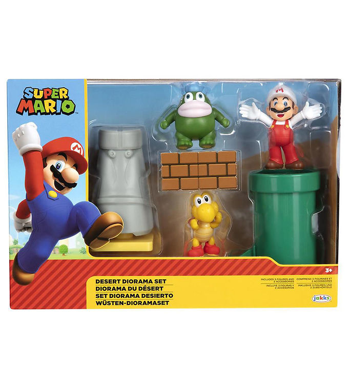 Super Mario Spielset - Diorama-Set - Desert - 5 Teile