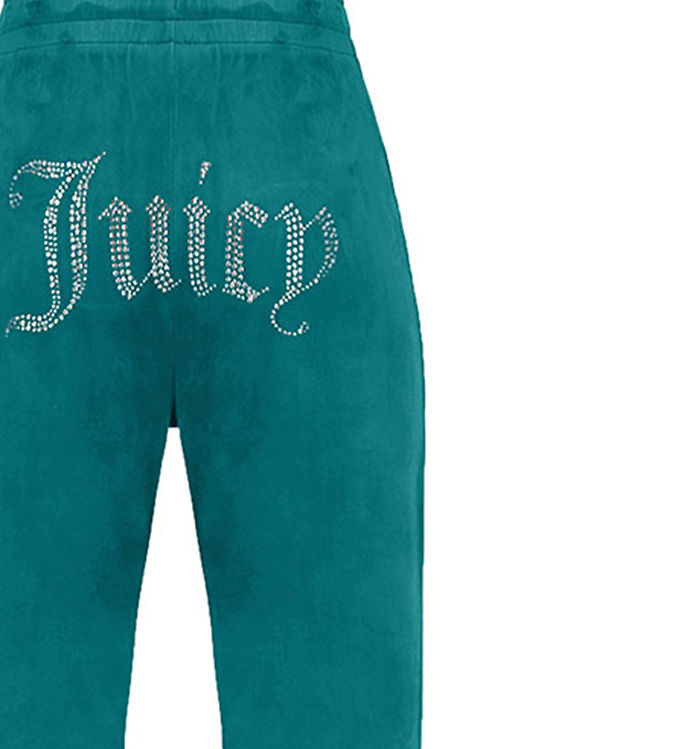 Juicy Couture Sweatpants - Velvet - Deep Lagoon » Cheap Shipping