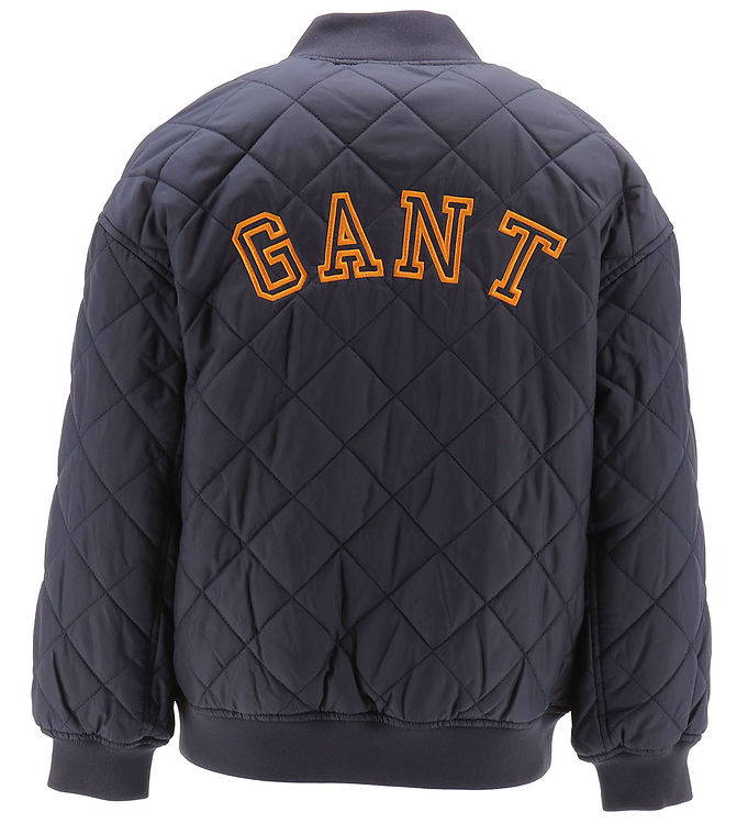 Leather GANT Varsity Jacket