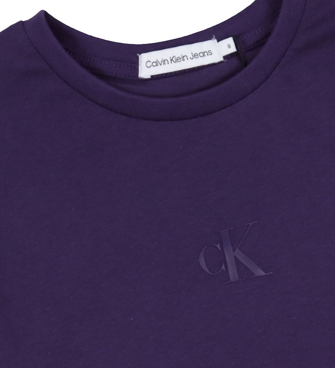 Calvin klein sale shirt purple