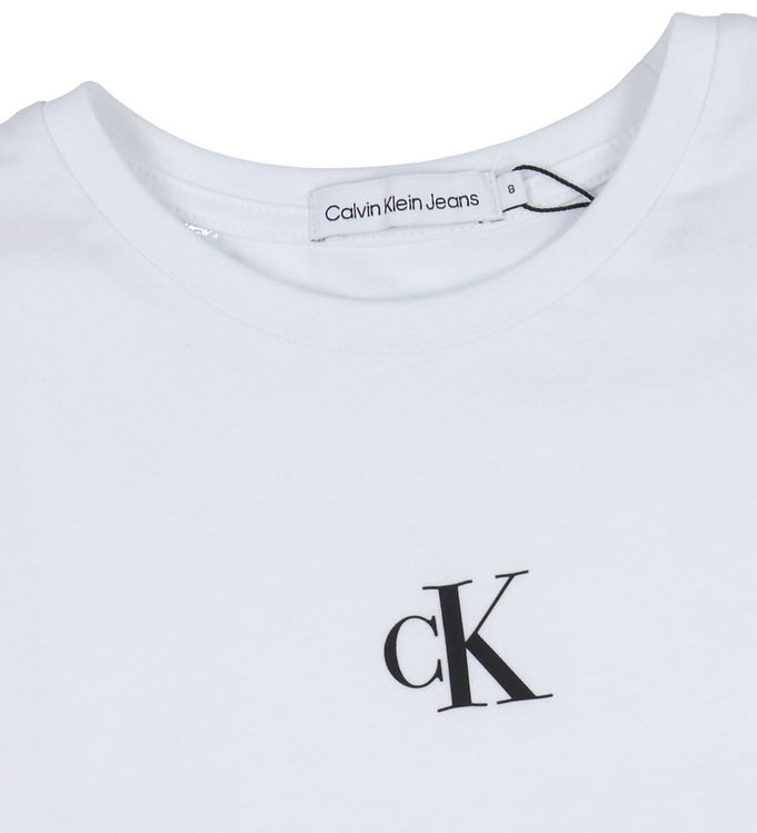 Delivery Calvin » Klein Boxy CK White - - T-shirt Logo Cheap