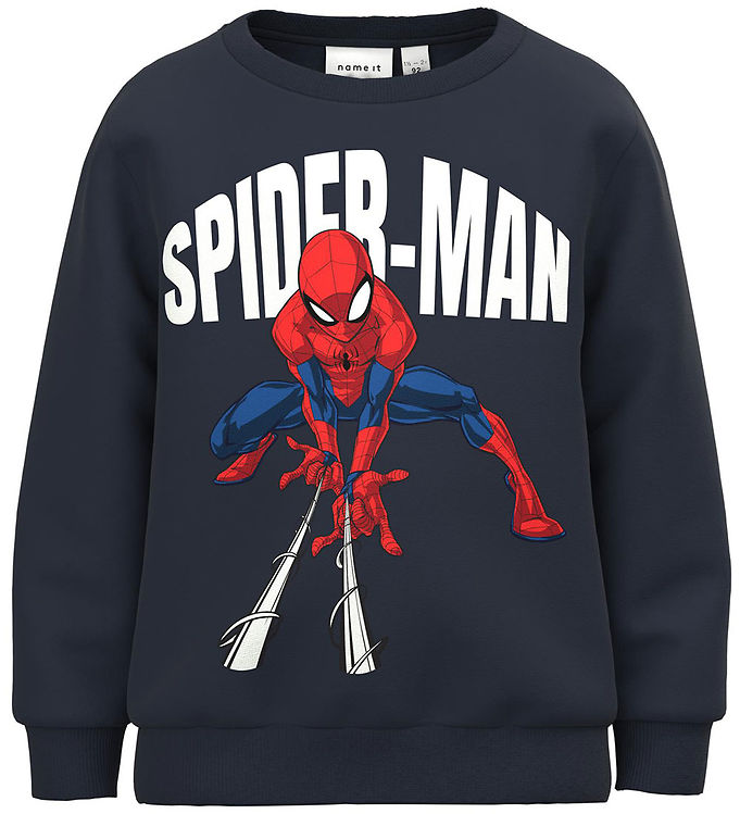 Name It Sweatshirt - Noos - NmmJox Spider-Man - Dark Sapphire