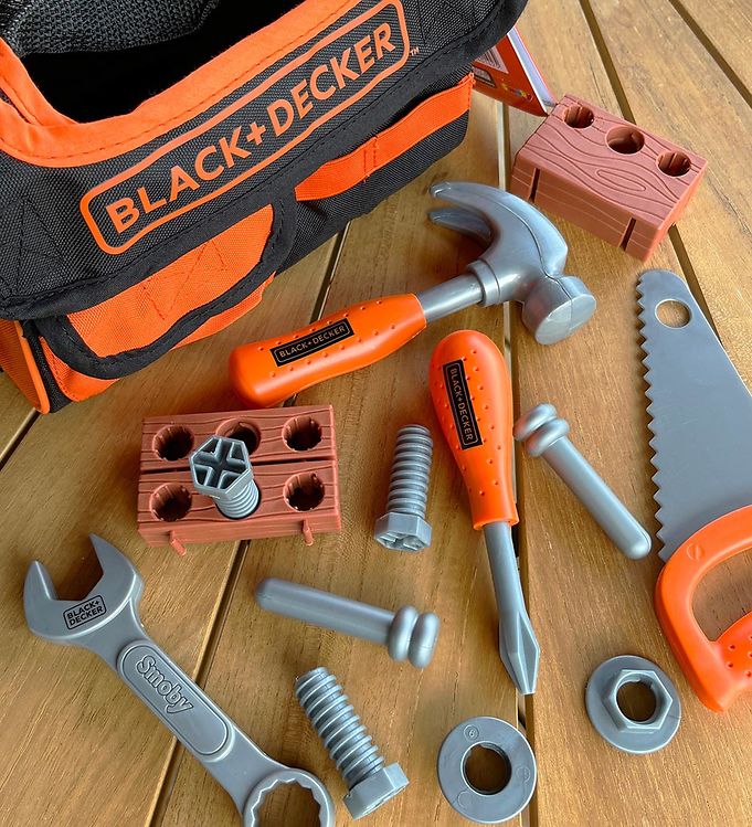 BLACK + DECKER evo Smoby toy tool set