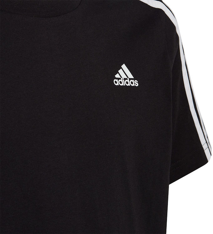 adidas Performance T-shirt - U 3S Tee - Black/White