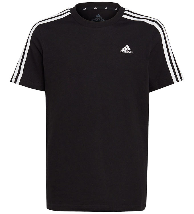 adidas Performance T-shirt - U 3S Tee - Black/White