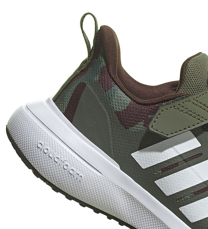 klistermærke Afhængig Melbourne adidas Performance Shoe - FortaRun 2.0 EL K - Army Green/White