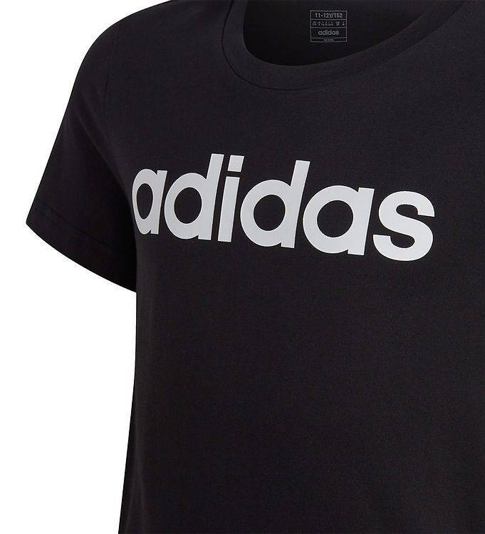 adidas Performance T-shirt - G LIN T - Black/White