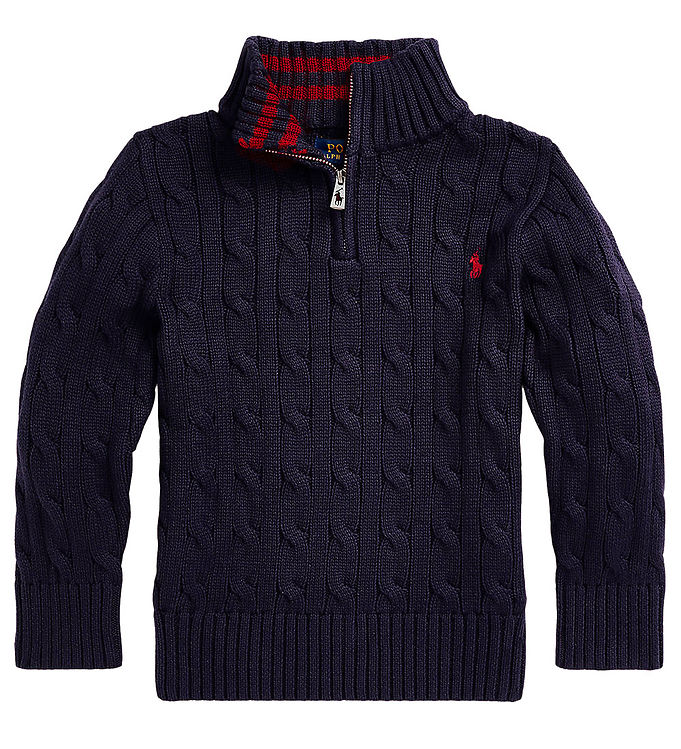 Polo Ralph Lauren Blouse - Knitted - Classic - Navy