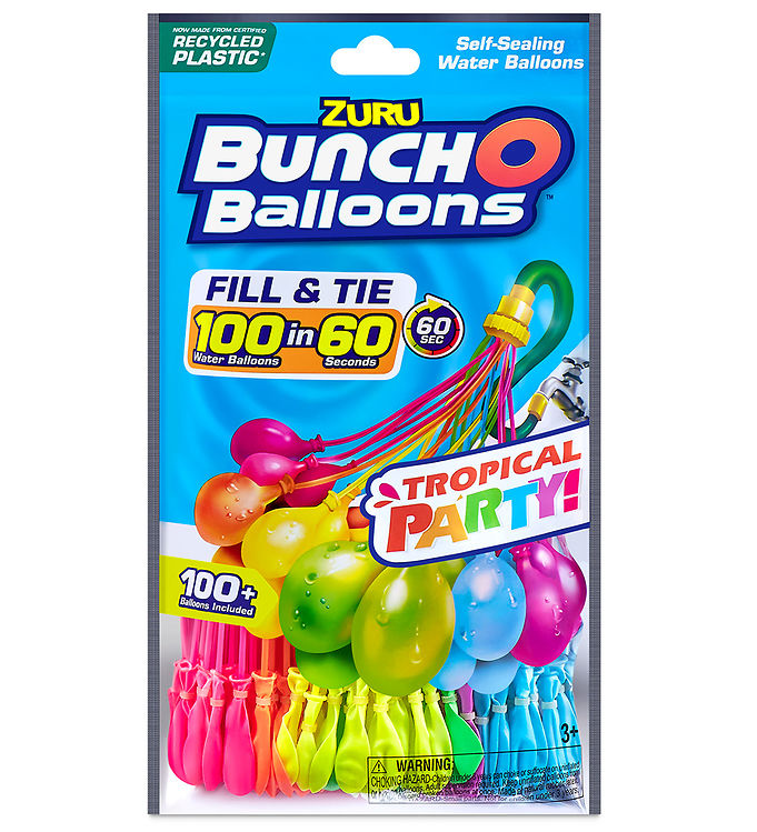 Bunch O Balloons Jouets aquatiques - 100+ ballons d'eau - Tropical