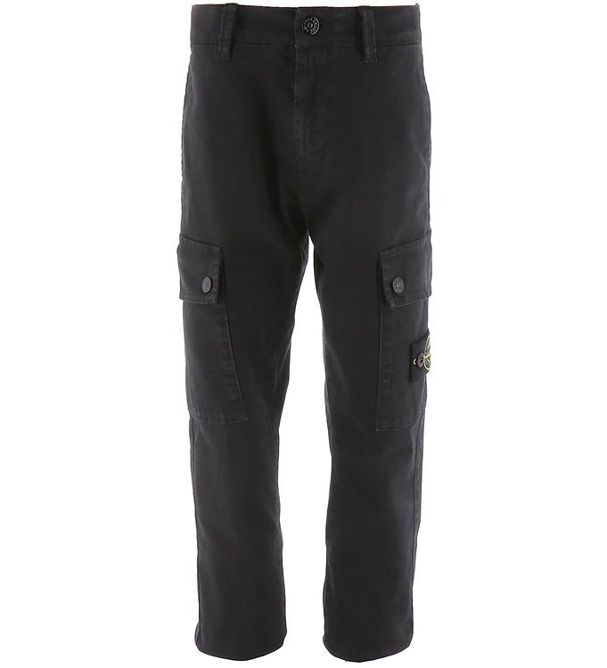 Canvas cargo trousers - Black - Ladies | H&M IN