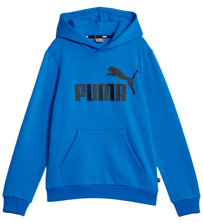 Puma Hoodie - ESS Big Logo - Racing Blue » Always Cheap Delivery
