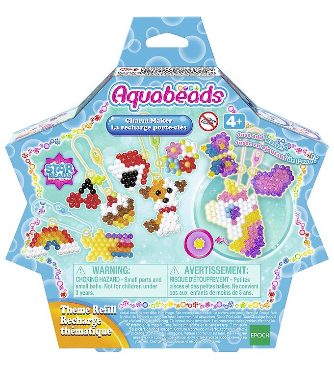 Aquabeads Arts & Crafts Charm Maker Theme Refill  Beading for kids, Craft  charms, Easy perler bead patterns