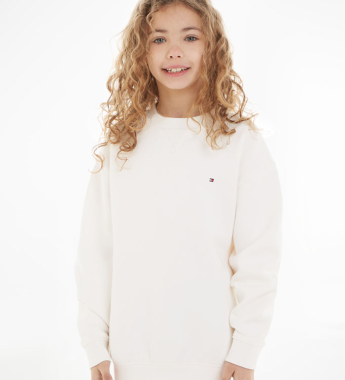 Tommy Hilfiger Sweatshirt - U Timeless - Ancient White