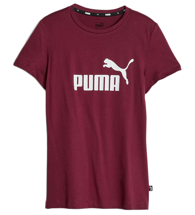 Puma T-shirt - ESS Logo - Dark Jasper » Cheap Delivery