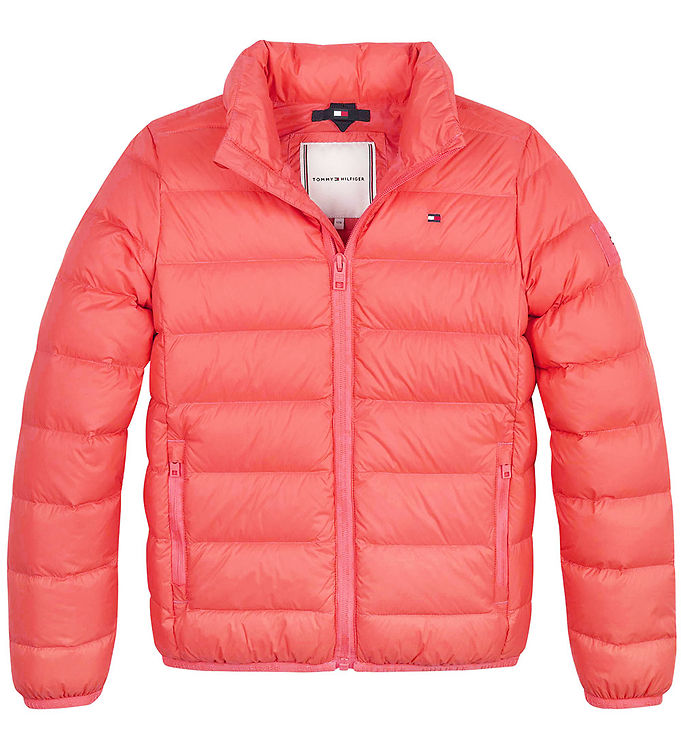 Padded Hilfiger Light Fair Tommy sunse - Jacket Essential - Down Santa