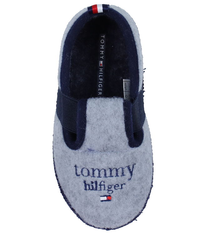 Hilfiger Slippers - Grey/Blue » Quick Shipping