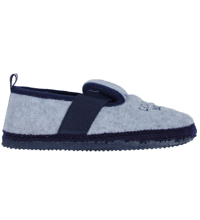 Tommy Hilfiger Slippers - Grey/Blue » Quick Shipping