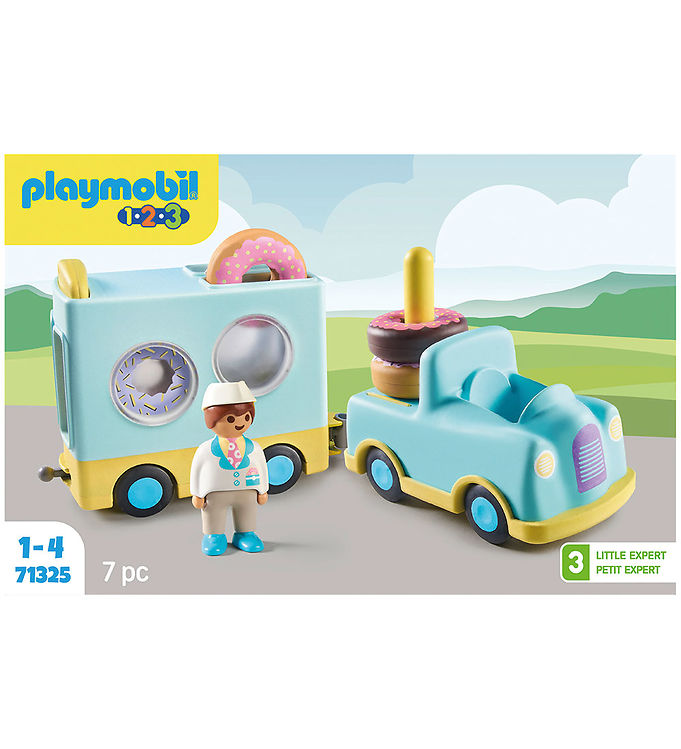 Playmobil 1.2.3. - Donut Truck - 7-Parts - 71325 » ASAP Shipping