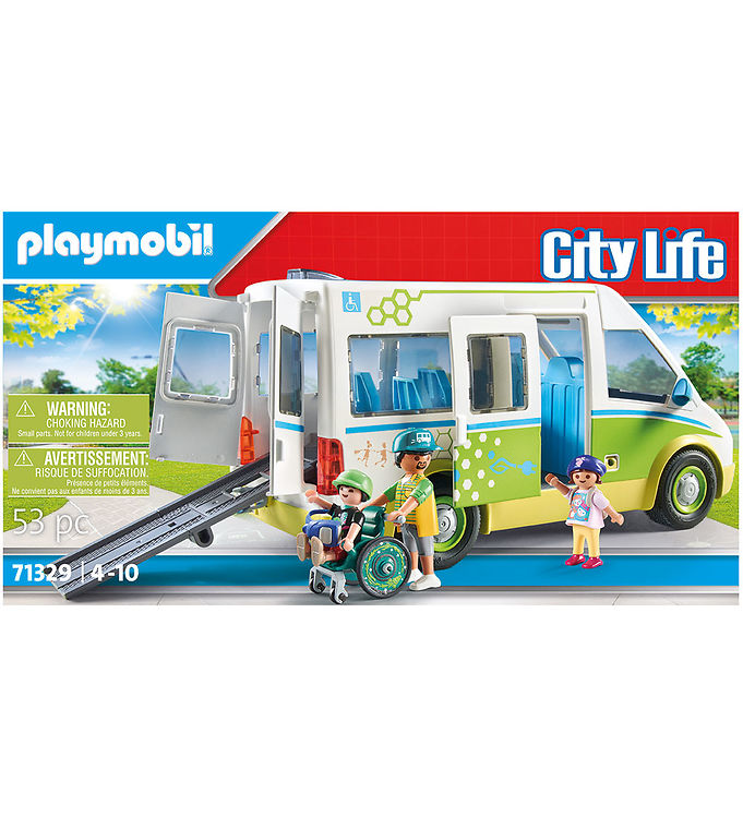 Playmobil City Life - School bus - 53- Parts - 71329