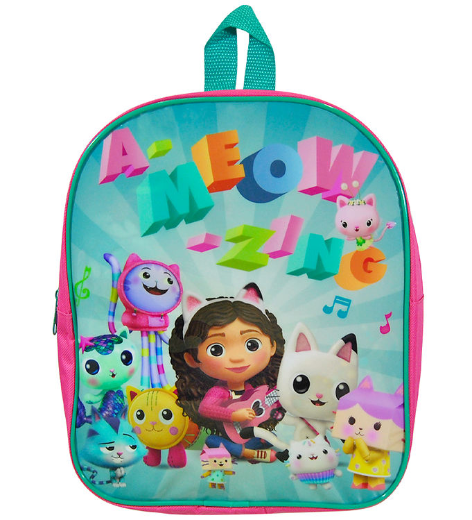 Gabby s Dollhouse Preschool Backpack Pink w. Print KW IT