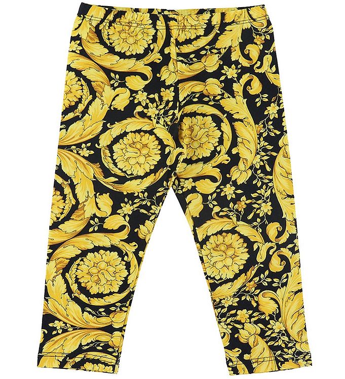 Versace Leggings - Baroque - Black/Gold » Cheap Delivery
