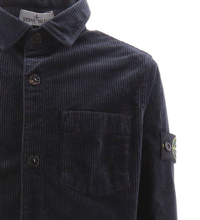 Stone island outlet overshirt navy