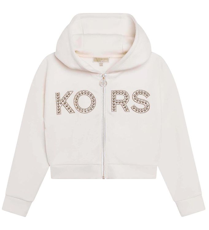 Michael Kors Cardigan Beskuren Cream M. Nitar