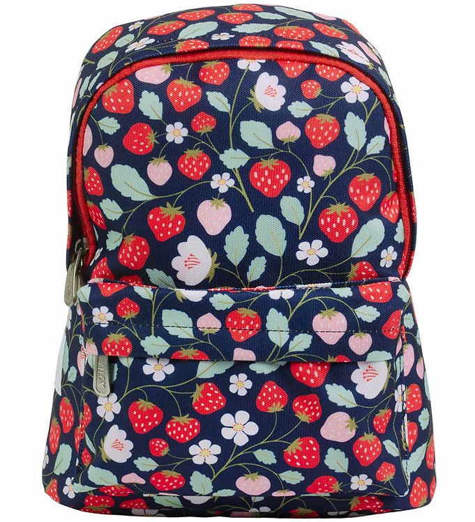 A Little Lovely Company Ryggsack Jordgubbar