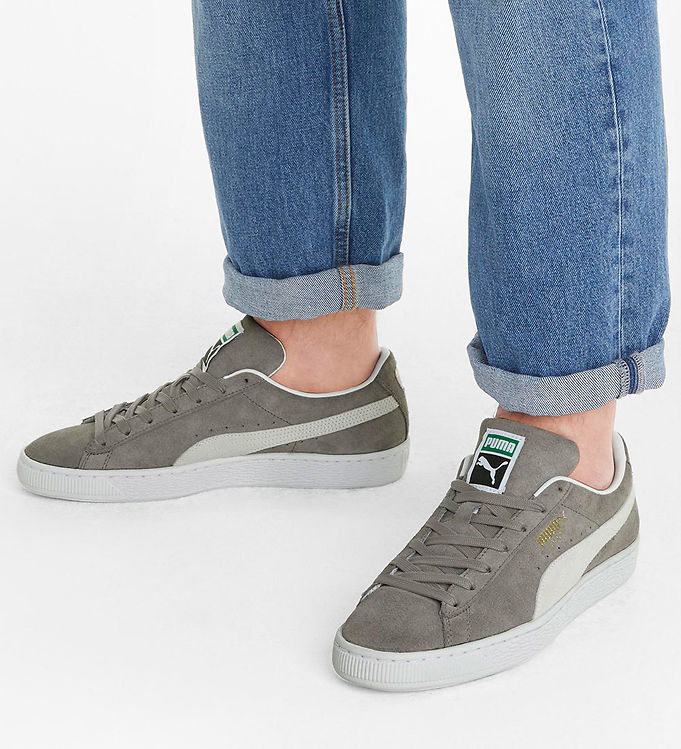 Puma Shoe - Suede Classic XXI - Grey/White » Cheap Delivery