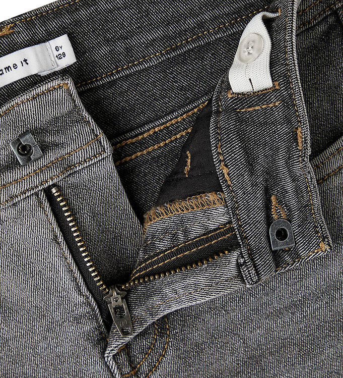 Shipping Denim - Name » NkmPete It - Noos - Grey ASAP Dark Jeans