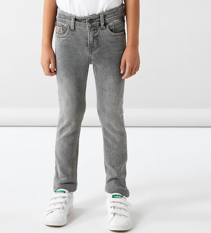It - Jeans Dark - Noos » Name Denim Shipping - NkmPete Grey ASAP