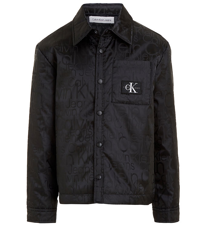 Calvin Klein Jacka Svart M. Logotyper