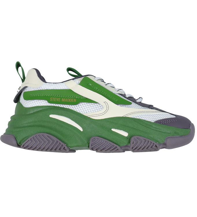 Steve Madden Shoe - Possession - White/Green » Cheap Shipping