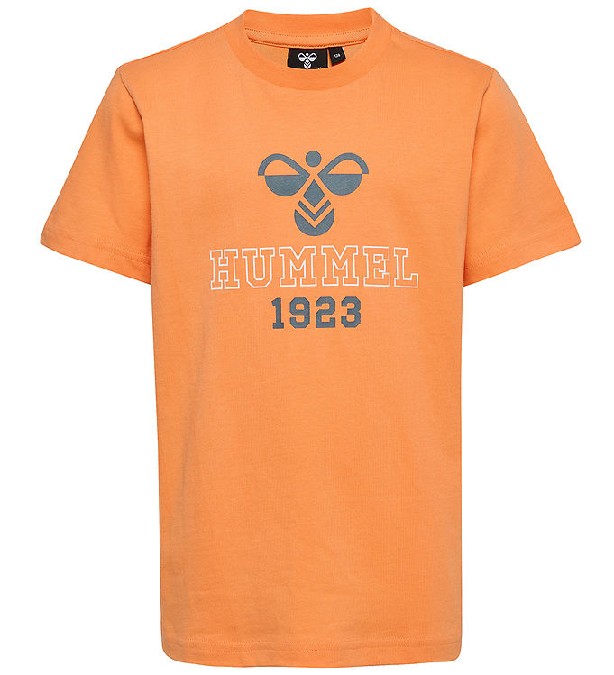Hummel T-shirt - hmlHansen Tangerine Cheap Shipping