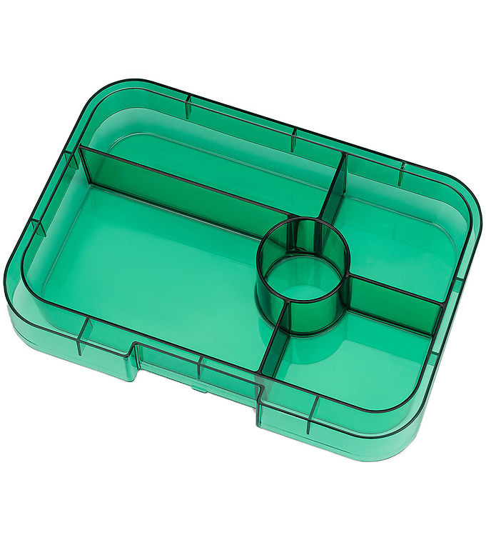 Snack Size Bento Lunch Box Monte Carlo Blue (Clear Navy Tray)