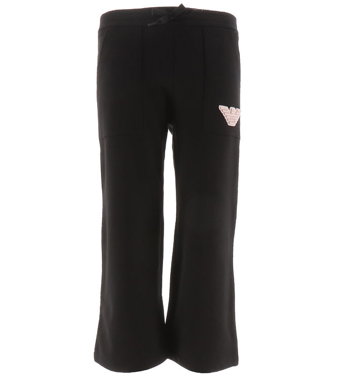 Emporio Armani Sweatpants Svart M. Puderrosa