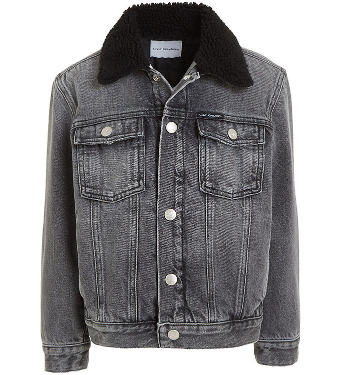 Discover more than 169 calvin klein sherpa denim jacket