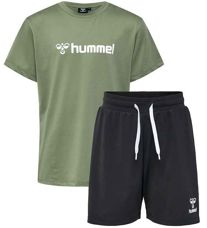 Hummel Trainingspak hmlPlag - Olie Green Levering