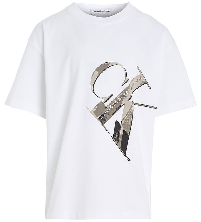 Calvin Klein Boys' Monogram Logo T-Shirt