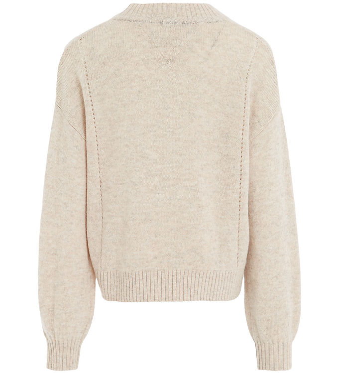 Tommy hilfiger beige online jumper