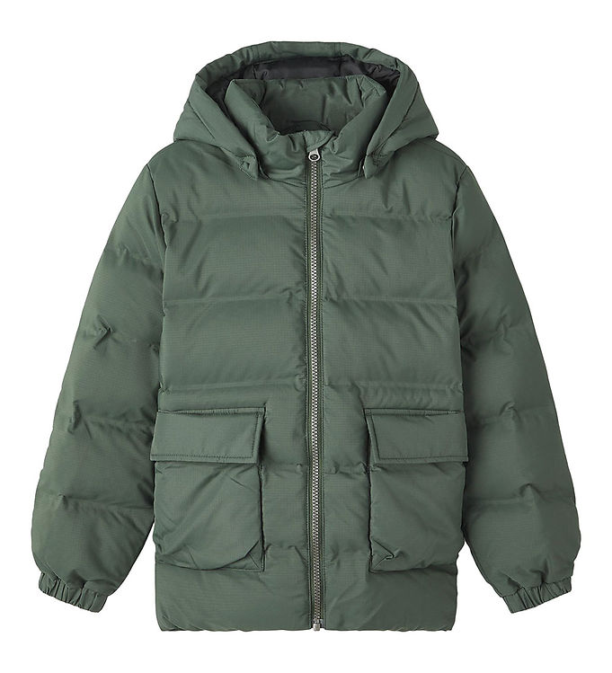 Name It Padded Jacket - NkmMellow - Deep Forest » Cheap Delivery