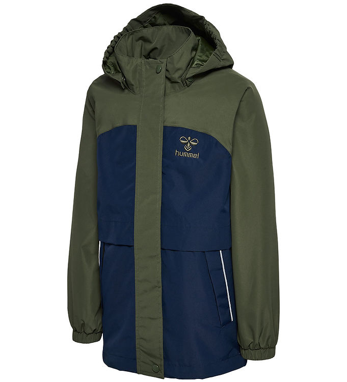 Hummel Rain Jacket hmlMonsoon Tex Shell Olive Night