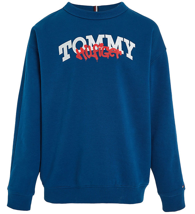 Tommy Hilfiger Sweatee Shirt Graffiti Deep Indigo