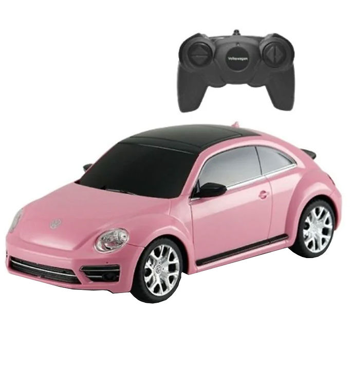 Voiture Coccinelle Volkswagen Rose