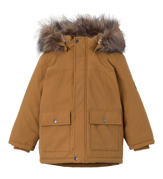 Name It Winter Coat - NmmMarlin Parka - Rubber » Cheap Delivery