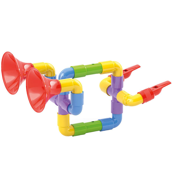 Quercetti Construisez votre propre jouet musical - Super Saxo Flûte - 24  Parties 