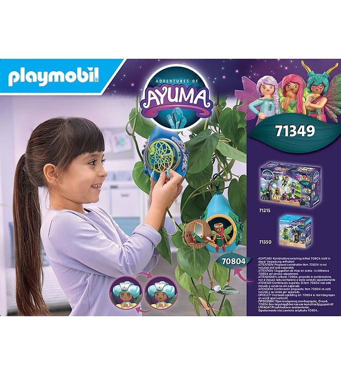 Playmobil Ayuma - Moon Fairy Dråbehus - 54 Parts - 71349