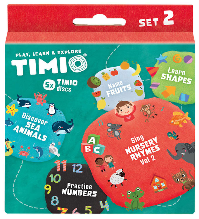 set 1: 5 timio discs