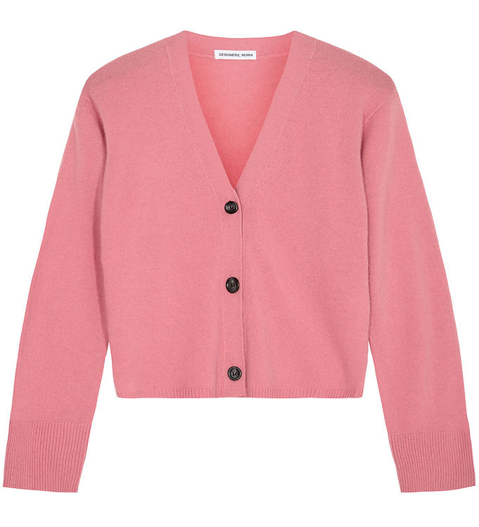 Designers Remix Cadigan - Knitted - Wool - Cosmo - Pink